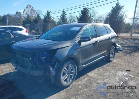 2017 Ford Edge Sel from USA, damaged, VIN 2FMPK4J81HBC24310